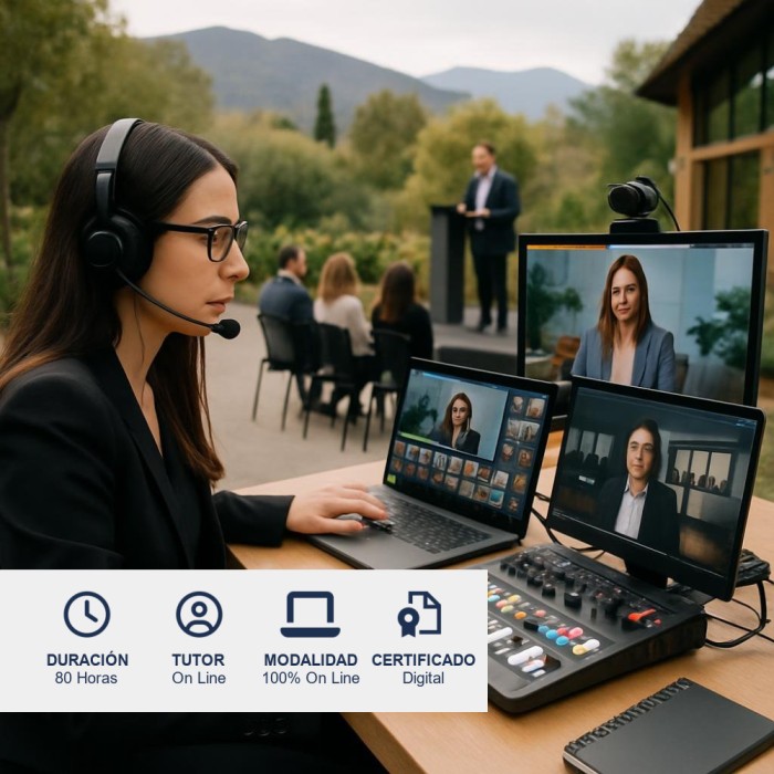 Curso de Eventos Híbridos y Virtuales