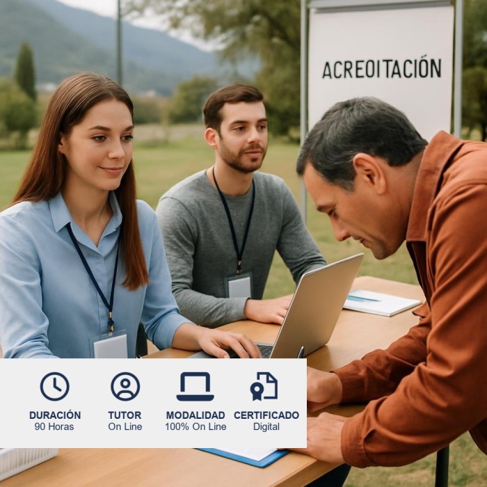 Curso de Gestión de Inscripciones y Acreditaciones