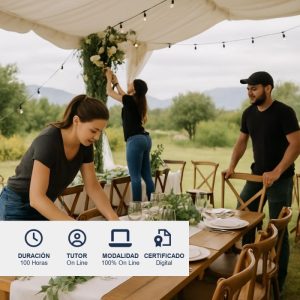 Curso de Montaje de Salones y Espacios para Eventos