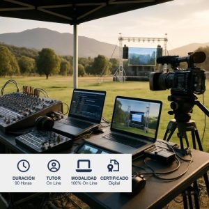 Curso de Producción Técnica y Audiovisual de Eventos